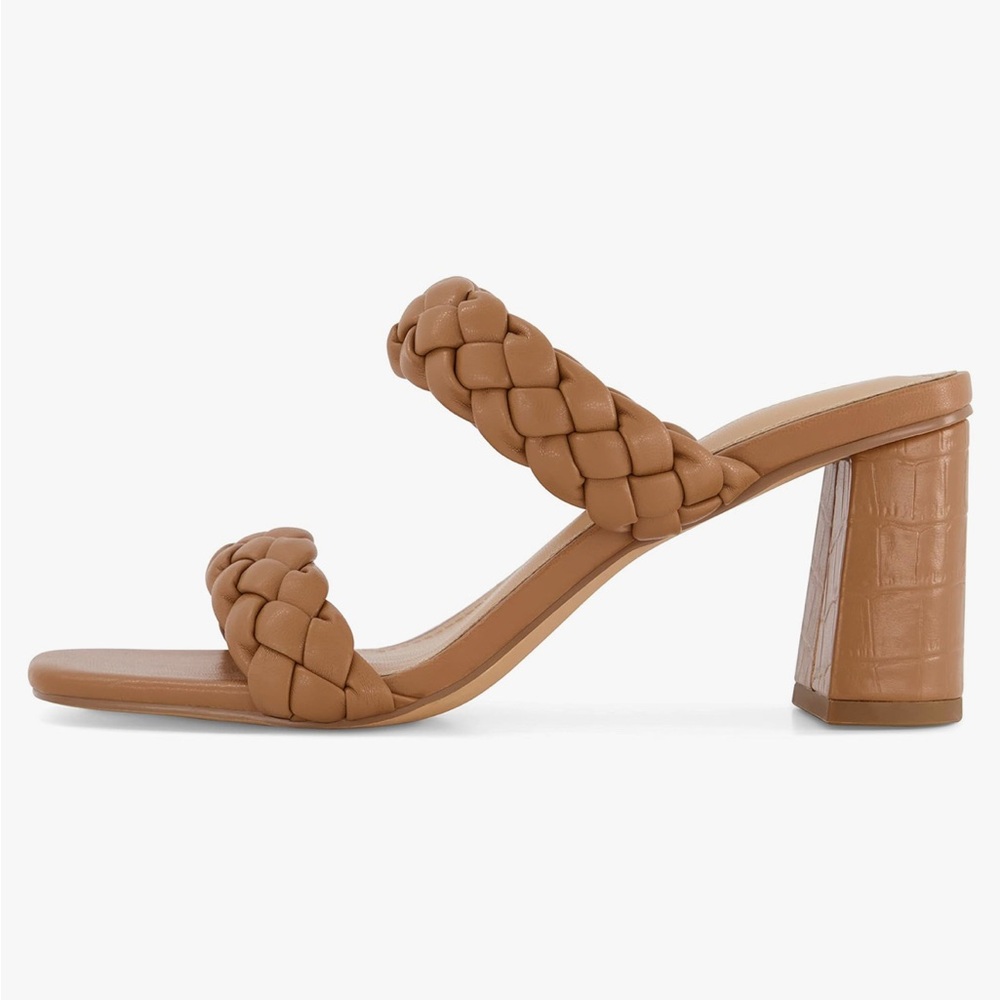 Dunes RanBraided Heel Sandal Sz 8